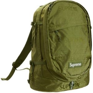Deadstock Supreme SS19 Olive Backpack